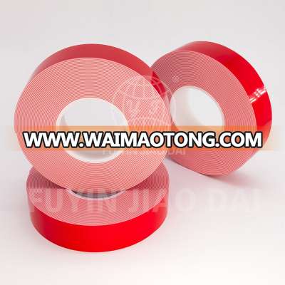 1.5mm white acrylic tape with red liner or white paper