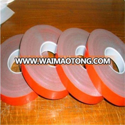 double sided dark grey acrylic foam tape with orange liner